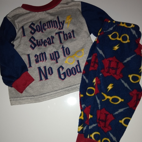 harry potter infant pajamas